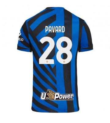 Inter Milan Benjamin Pavard #28 Primera Equipación 2024-25 Manga Corta